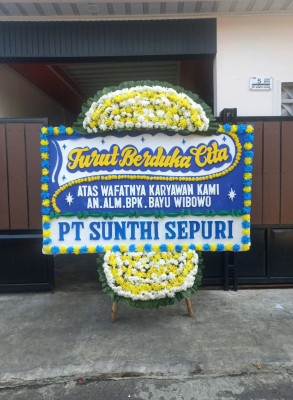 Papan Bunga Duka di Hanopan