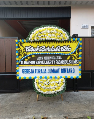 Papan Bunga Duka di Hanopan